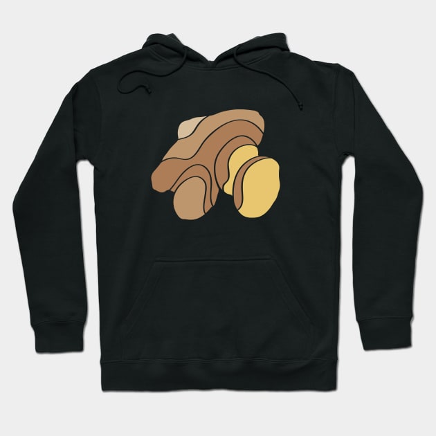 Ginger - Stylized Food Hoodie by M.P. Lenz